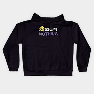 Assume Nothing Kids Hoodie